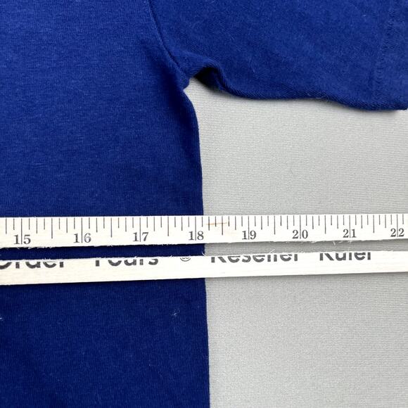 Vintage Outrigger Canoe Club T-Shirt Adult Small Navy Blue Hawaii Waikiki 90s - Picture 9 of 11